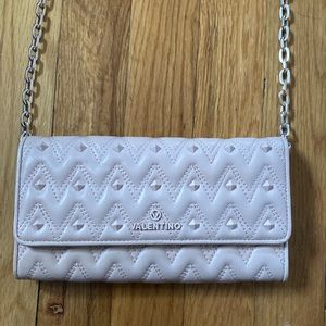 Valentino Purse with rose gold chain